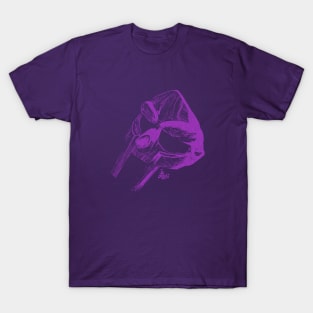 MF Doom Mask Purple T-Shirt